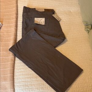 NWT Peter Millar Men's Gray Pants